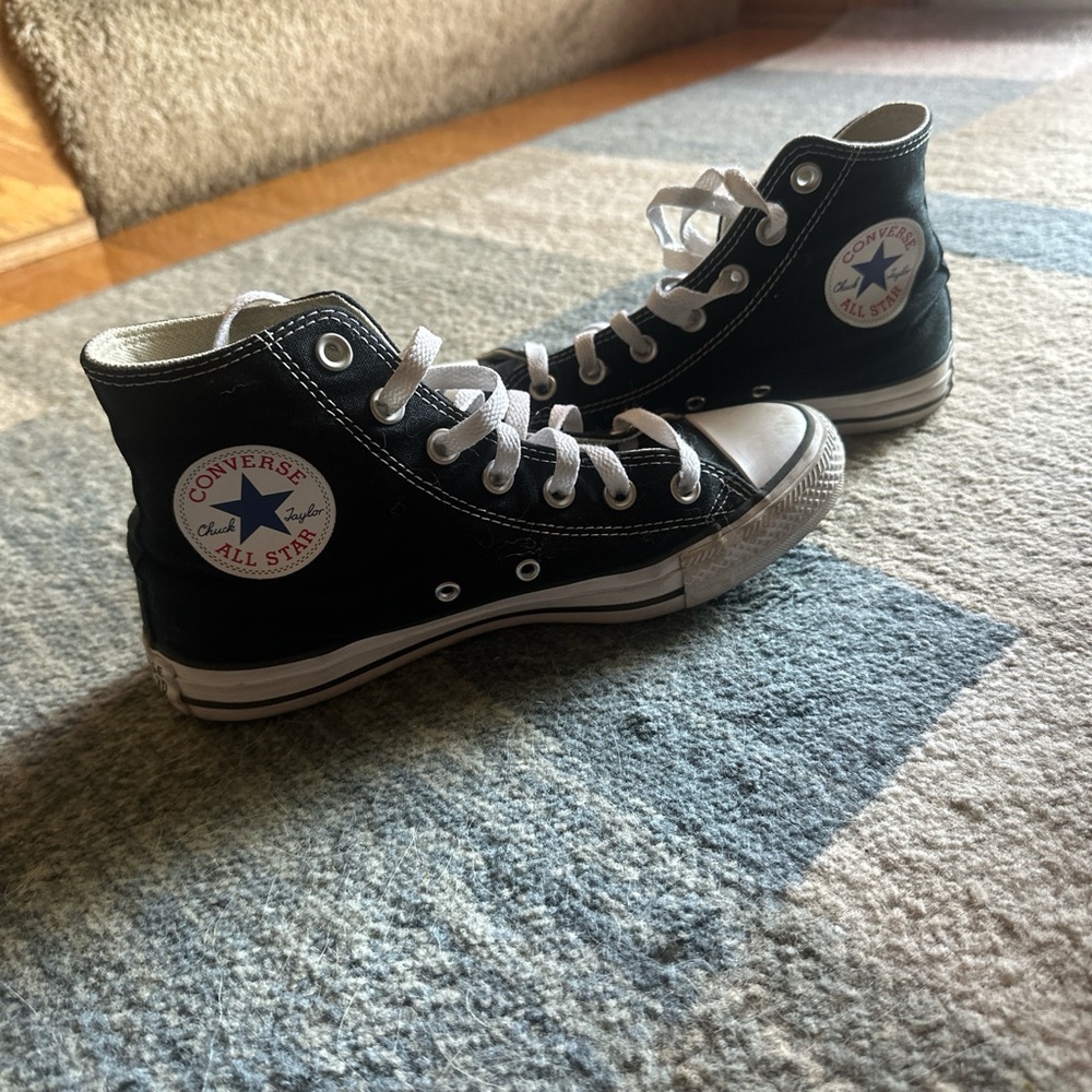 Converse Black High-Top Sneakers